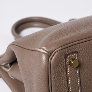 HERMES Birkin 30 handbag Togo Etaupe Gold hardware ☐N stamp Good condition Used 4a000991