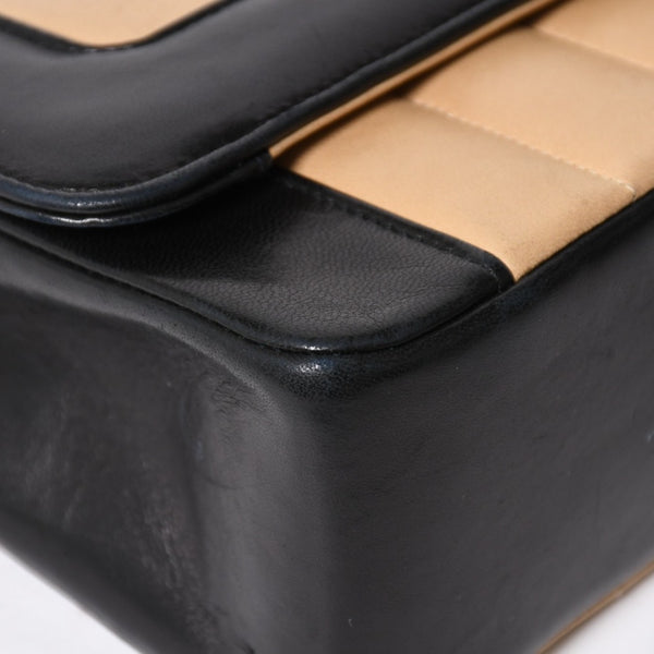 極美品 CHANEL シャネル マドモアゼル Sフラップ Sチェーンショルダーバッグ 2番台 ココマーク ラムスキン ゴールド金具 中古 4a010015