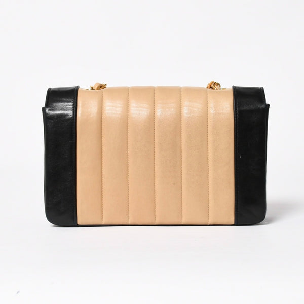 極美品 CHANEL シャネル マドモアゼル Sフラップ Sチェーンショルダーバッグ 2番台 ココマーク ラムスキン ゴールド金具 中古 4a010015