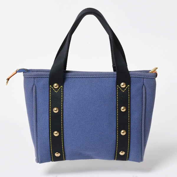 極美品 LOUIS VUITTON ルイヴィトン LV アンティグア カバPM ミニ ハンドバッグ M40090 アンティグア ブルー ゴールド金具 中古 4a009647
