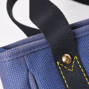 極美品 LOUIS VUITTON ルイヴィトン LV アンティグア カバPM ミニ ハンドバッグ M40090 アンティグア ブルー ゴールド金具 中古 4a009647