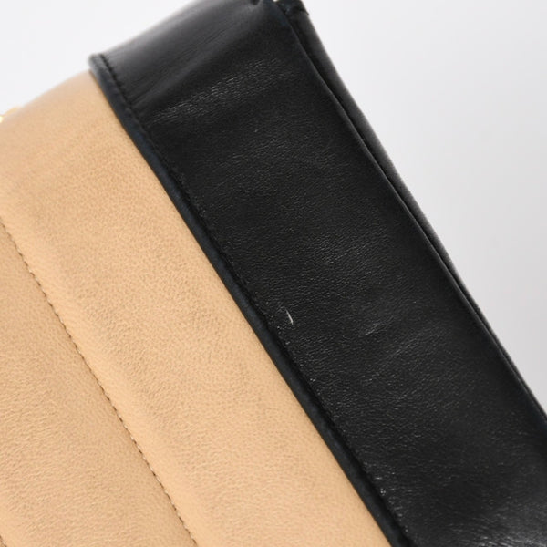 極美品 CHANEL シャネル マドモアゼル Sフラップ Sチェーンショルダーバッグ 2番台 ココマーク ラムスキン ゴールド金具 中古 4a010015