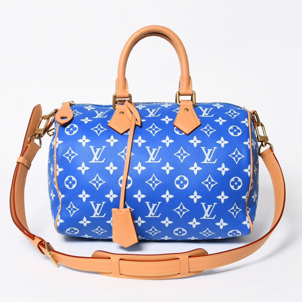 新品同様 LOUIS VUITTON ルイヴィトン スピーディ P9 バンドリエール 30 2WAYバッグ M14074 モノグラム ファレル ウィリアムス 中古 4a010181