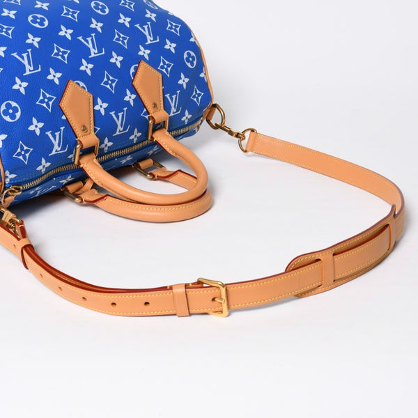 新品同様 LOUIS VUITTON ルイヴィトン スピーディ P9 バンドリエール 30 2WAYバッグ M14074 モノグラム ファレル ウィリアムス 中古 4a010181