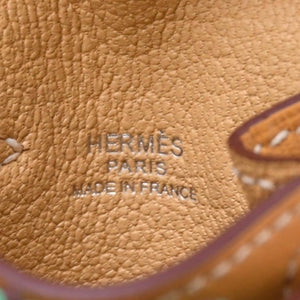 極美品 HERMES エルメス ケリードールチャーム フォイン グリーン系 K刻印 アクセサリー 中古 4a010043