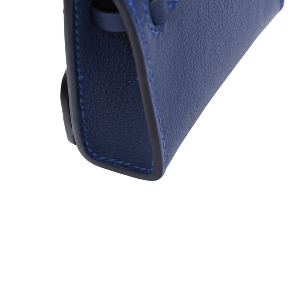 極美品 HERMES エルメス ケリードールチャーム ブルーサフィール ヴェールフィズ U刻印 アクセサリー 中古 4a009620