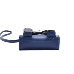 極美品 HERMES エルメス ケリードールチャーム ブルーサフィール ヴェールフィズ U刻印 アクセサリー 中古 4a009620