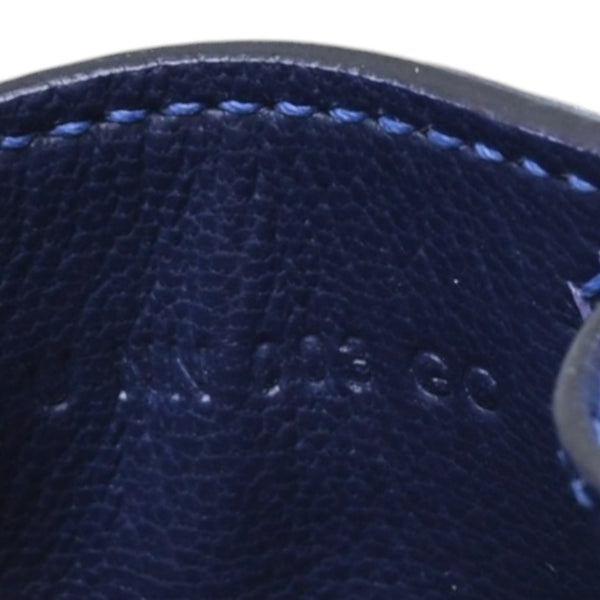 極美品 HERMES エルメス ケリードールチャーム ブルーサフィール ヴェールフィズ U刻印 アクセサリー 中古 4a009620
