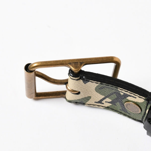 Like new LOUIS VUITTON Belt Suntulle Monogram Moflage Takashi Murakami Size 90 M9646U Gold hardware Used 4a010044