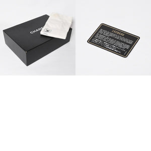 極美品 CHANEL シャネル デカマトラッセ 50 Wフラップ Wチェーンショルダーバッグ 1番台 ココマーク カーフスキン ブラック 中古 4a009338
