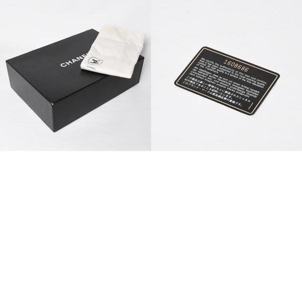 極美品 CHANEL シャネル デカマトラッセ 50 Wフラップ Wチェーンショルダーバッグ 1番台 ココマーク カーフスキン ブラック 中古 4a009338