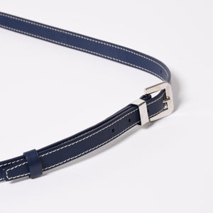 新品同様 GOYARD ゴヤール ベルヴェデーレMMバッグ ショルダーバッグ BELVE3MMLTY02CG02P ネイビー シルバー金具 中古 4a010511