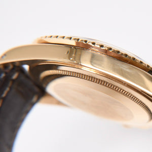 ROLEX ロレックス GMTマスター 腕時計 1675/8 重量約77.10g 18KYG AT ブラウン文字盤 レザー 美品 中古 4a010224