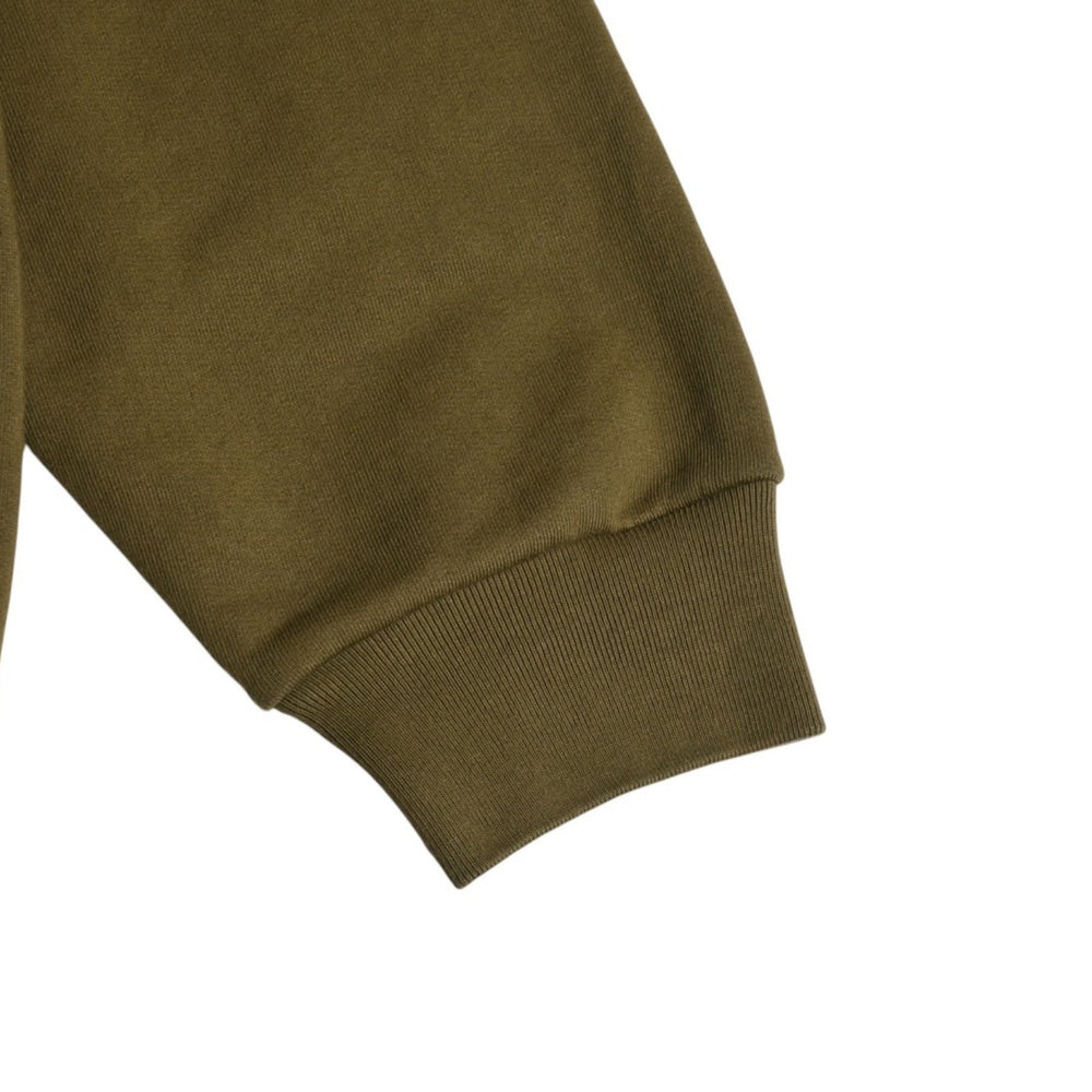 LOUIS VUITTON Cotton Signature Crew Neck Sweatshirt Sweatshirt Size XL Khaki Green RM241 FWC HQY88W Used 4a010236