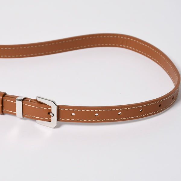 極美品 GOYARD ゴヤール カップヴェールPM ショルダーバッグ ブラウン PVC レザー シルバー金具 中古 4a010239