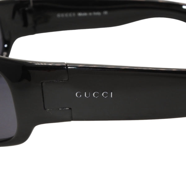 極美品 GUCCI グッチ サングラス アイウェア GG1190/S 807 サイズ60□16 130 アセテート プラスチック ブラック 中古 4a001075