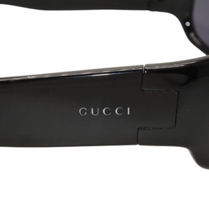 極美品 GUCCI グッチ サングラス アイウェア GG1190/S 807 サイズ60□16 130 アセテート プラスチック ブラック 中古 4a001075