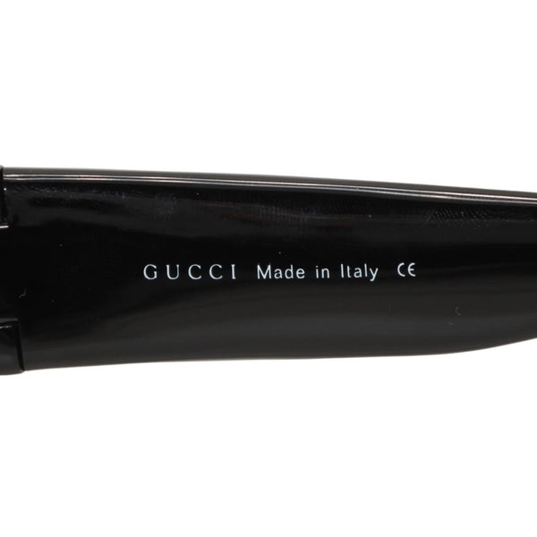 極美品 GUCCI グッチ サングラス アイウェア GG1190/S 807 サイズ60□16 130 アセテート プラスチック ブラック 中古 4a001075