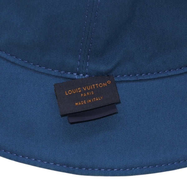 LOUIS VUITTON ルイヴィトン モノグラムデニム バケットハット LV ハット デニム ブルー M78772 美品 中古 4a000923
