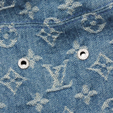 画像をギャラリービューアに読み込む, LOUIS VUITTON ルイヴィトン モノグラムデニム バケットハット LV ハット デニム ブルー M78772 美品 中古 4a000923