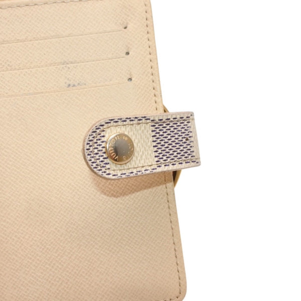 LOUIS VUITTON ルイヴィトン ダミエアズール ポルトフォイユ・ヴィエノワ N61676 二つ折り財布 良品 中古 4a001031