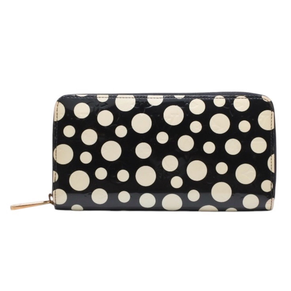 LOUIS VUITTON Zippy Wallet Yayoi Kusama Collaboration Long Wallet M91573 Dot Infinity Gold Hardware Good Condition Used 4a000939