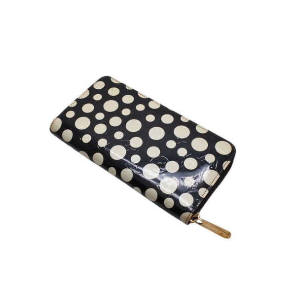 LOUIS VUITTON ルイヴィトン ジッピーウォレット 草間彌生コラボ 長財布 M91573 ドットインフィニティ ゴールド金具 美品 中古 4a000939