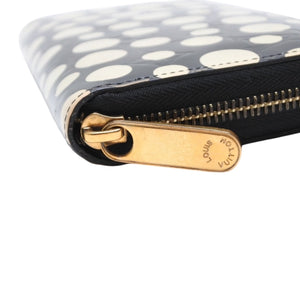 LOUIS VUITTON ルイヴィトン ジッピーウォレット 草間彌生コラボ 長財布 M91573 ドットインフィニティ ゴールド金具 美品 中古 4a000939