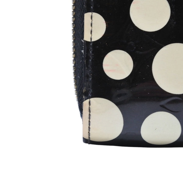 LOUIS VUITTON ルイヴィトン ジッピーウォレット 草間彌生コラボ 長財布 M91573 ドットインフィニティ ゴールド金具 美品 中古 4a000939