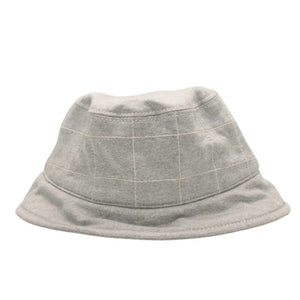 CHANEL CHANEL Sports Line Coco Mark Embroidery Bucket Hat Hat Gray Good Condition Used 4a000130