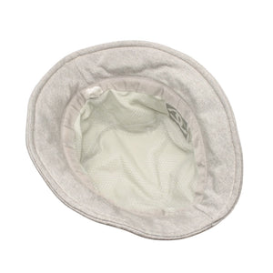 CHANEL CHANEL Sports Line Coco Mark Embroidery Bucket Hat Hat Gray Good Condition Used 4a000130