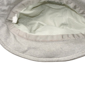 CHANEL CHANEL Sports Line Coco Mark Embroidery Bucket Hat Hat Gray Good Condition Used 4a000130