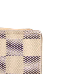 LOUIS VUITTON ルイヴィトン ダミエアズール ポルトフォイユ・ヴィエノワ N61676 二つ折り財布 良品 中古 4a001031