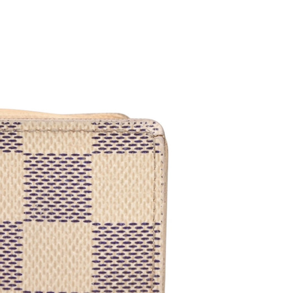 LOUIS VUITTON ルイヴィトン ダミエアズール ポルトフォイユ・ヴィエノワ N61676 二つ折り財布 良品 中古 4a001031