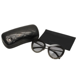 CHANEL シャネル サングラス 4326-H 101/S6 140 Black ブラック フォクシーモデル Eyewear 美品 中古 4a001030