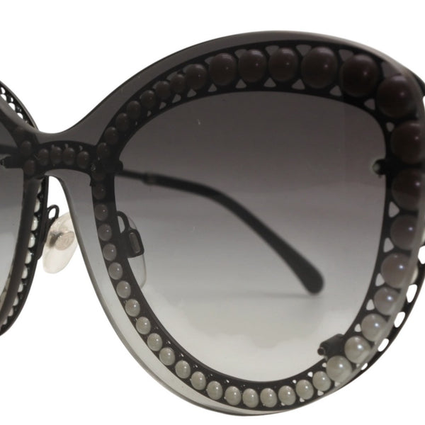 CHANEL シャネル サングラス 4326-H 101/S6 140 Black ブラック フォクシーモデル Eyewear 美品 中古 4a001030