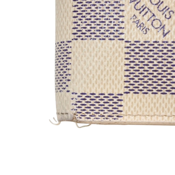LOUIS VUITTON ルイヴィトン ダミエアズール ポルトフォイユ・ヴィエノワ N61676 二つ折り財布 良品 中古 4a001031