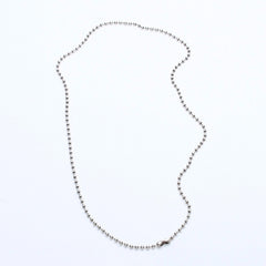 CHROME HEARTS BALL CHAIN ​​NECKLACE 30inch Ball chain necklace Weight 5.6g Good condition Used 4a010499