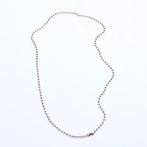 CHROME HEARTS BALL CHAIN ​​NECKLACE 30inch Ball chain necklace Weight 5.6g Good condition Used 4a010499