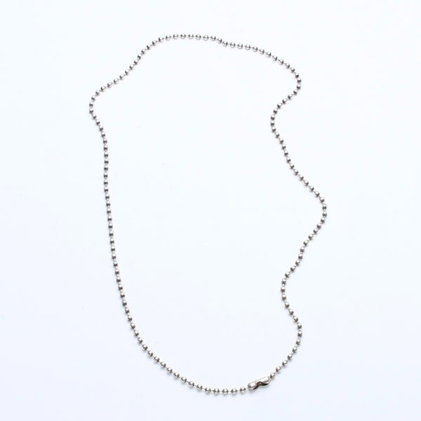 CHROME HEARTS BALL CHAIN ​​NECKLACE 30inch Ball chain necklace Weight 5.6g Good condition Used 4a010499
