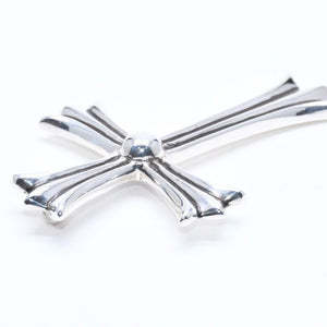 極美品 CHROME HEARTS クロムハーツ ラージクロス チャーム ペンダント トップ 重量約 33.0 g シルバー925 中古 4a010500
