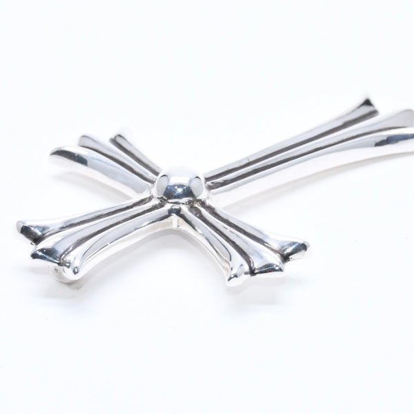 極美品 CHROME HEARTS クロムハーツ ラージクロス チャーム ペンダント トップ 重量約 33.0 g シルバー925 中古 4a010500