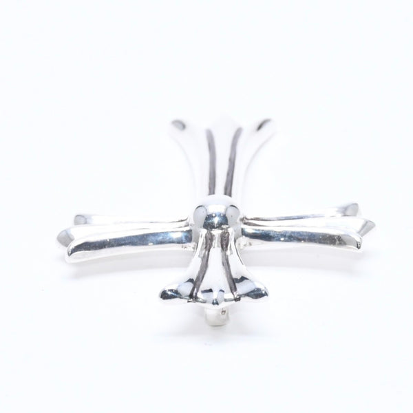 極美品 CHROME HEARTS クロムハーツ ラージクロス チャーム ペンダント トップ 重量約 33.0 g シルバー925 中古 4a010500