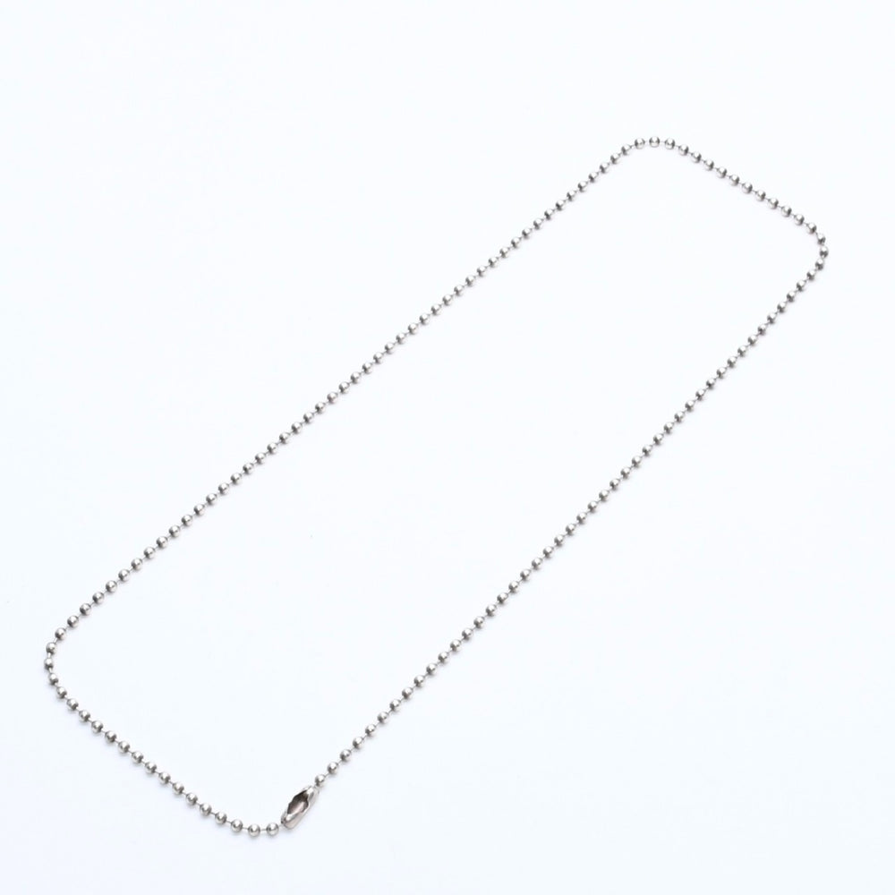 CHROME HEARTS クロムハーツ BALL CHAIN NECKLACE 30inch ボールチェーンネックレス 重量5.6g 美品 中古 4a010499