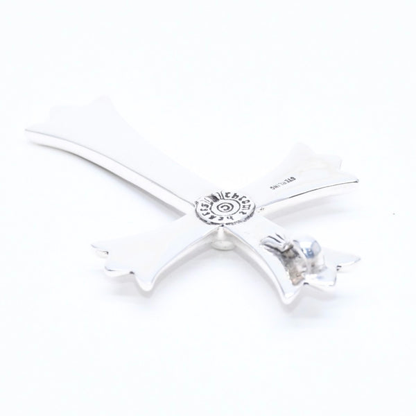 極美品 CHROME HEARTS クロムハーツ ラージクロス チャーム ペンダント トップ 重量約 33.0 g シルバー925 中古 4a010500