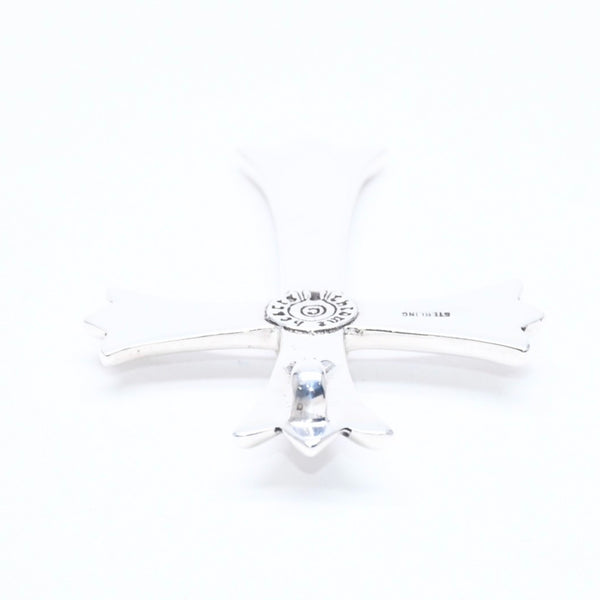 極美品 CHROME HEARTS クロムハーツ ラージクロス チャーム ペンダント トップ 重量約 33.0 g シルバー925 中古 4a010500