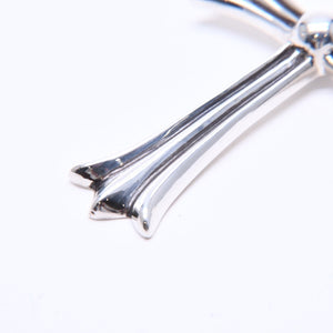 極美品 CHROME HEARTS クロムハーツ ラージクロス チャーム ペンダント トップ 重量約 33.0 g シルバー925 中古 4a010500