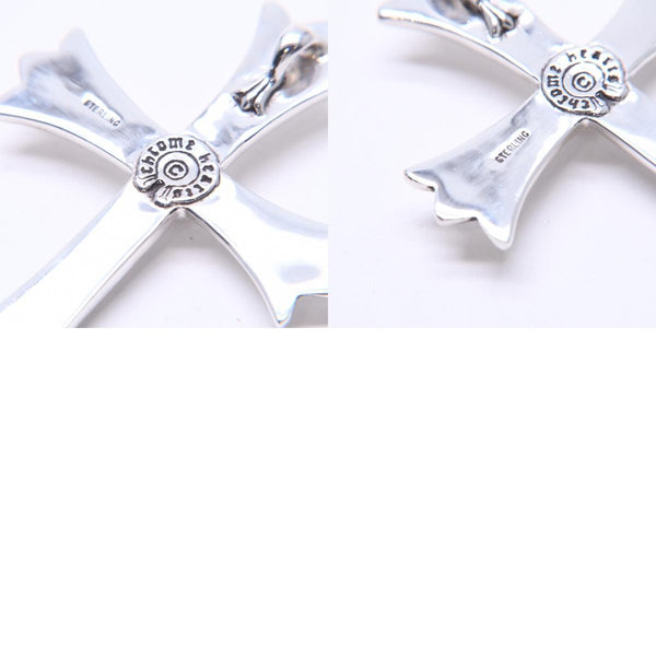 極美品 CHROME HEARTS クロムハーツ ラージクロス チャーム ペンダント トップ 重量約 33.0 g シルバー925 中古 4a010500