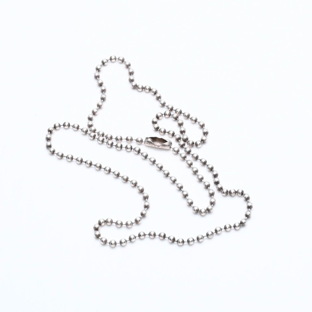 CHROME HEARTS クロムハーツ BALL CHAIN NECKLACE 30inch ボールチェーンネックレス 重量5.6g 美品 中古 4a010499