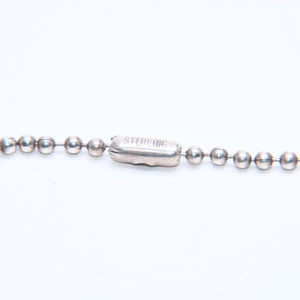 CHROME HEARTS BALL CHAIN ​​NECKLACE 30inch Ball chain necklace Weight 5.6g Good condition Used 4a010499